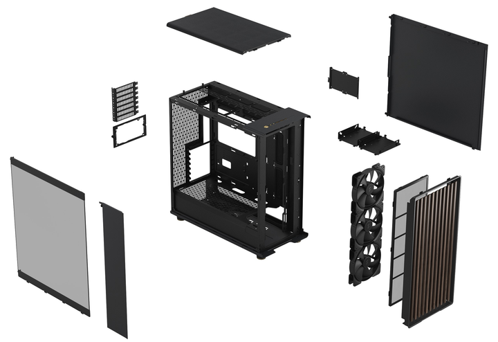 Obudowa Fractal Design North XL TG Dark Charcoal Black (FD-C-NOR1X-02) - obraz 10