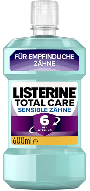 Płyn do płukania ust Listerine Total Care 600 ml (3574661608815) - obraz 1