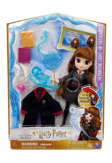 Лялька з аксесуарами Spin Master Harry Potter Чарівний світ Герміони з патронусом 20 см (778988419052) - зображення 1