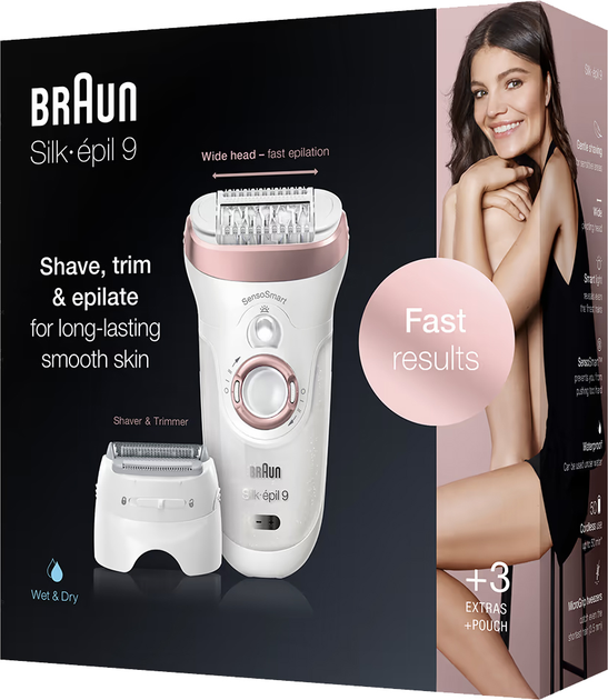 Епілятор Braun Silk-epil 9 9-720 (SES 9720) - зображення 3