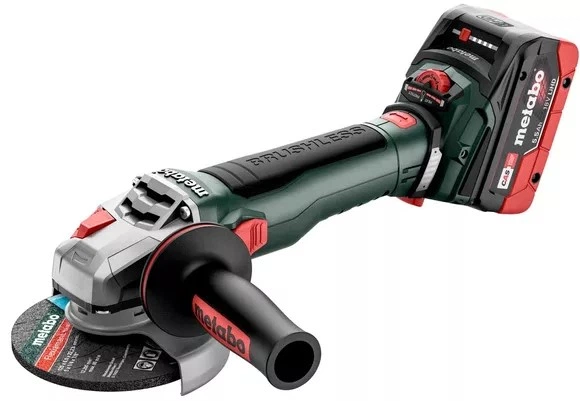 Акумуляторна болгарка METABO WVB 18 LT BL 11-125 Quick - зображення 2