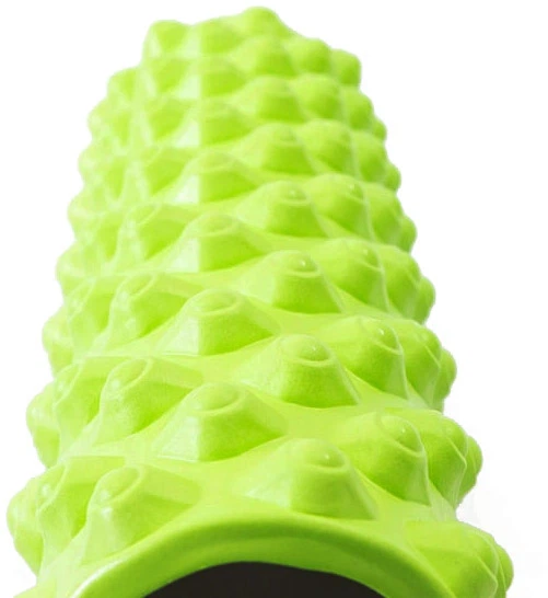 Массажный ролик-валик для МФР и йоги EasyFit Extream 45 см роллер-массажер для спины, ног, рук и шеи EF-2051-GN Салатовый (56001752) - изображение 3