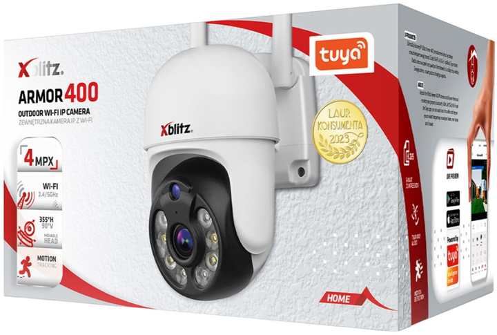 IP камера Xblitz Armor 400 зовнішня WiFi (ARMOR 400) - зображення 8