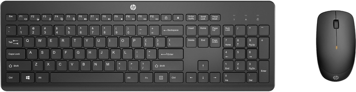 Комплект бездротовий HP 235 Wireless Black (195122606640) - зображення 1