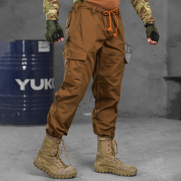 Мужские штаны карго 7.62 Bandit рип-стоп койот размер M - изображение 2