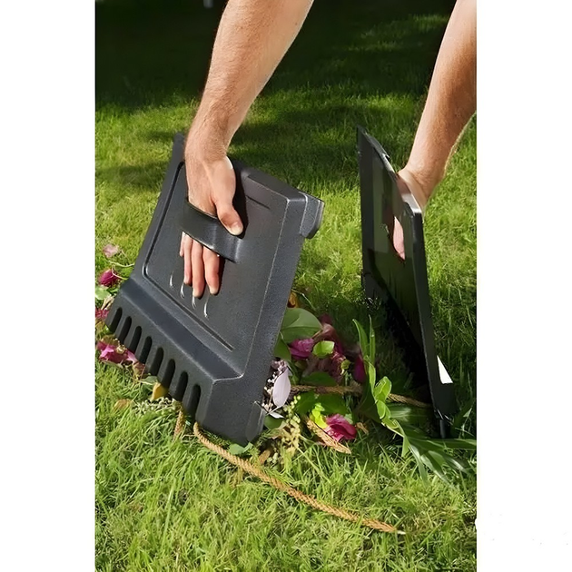 Компостер Keter E-Composter with base (с основой) черный 470 л 231415 - изображение 4