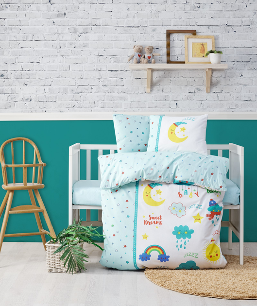 Комплект постельного белья Cotton Box для новорожденных Tatali Ruyalar 100x150см (080077112) 