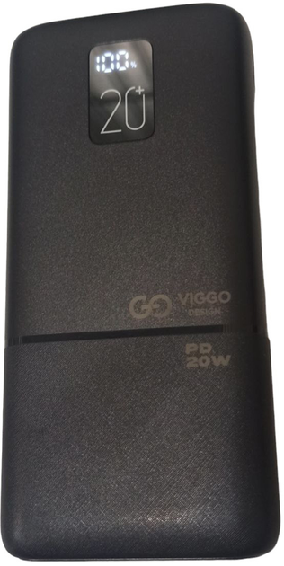 Powerbank VIGGO 20000 mAh PD Czarny (32758) (955555902127735)  - Outlet - obraz 2