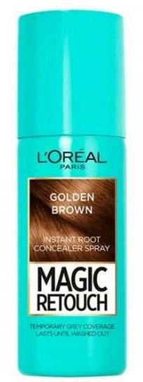 Spray tonujący do korzeni L'Oreal Paris Magic Retouch Golden Brown 75 ml (3600523388240) - obraz 1