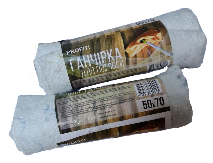 Бавовняна ганчірка для підлоги 50 * 70 см - Фото 1 Бавовняна ганчірка для підлоги 50 * 70 см - зображення 1