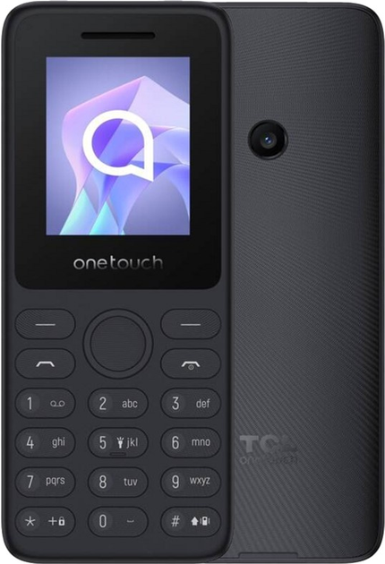 Telefon komórkowy TCL OneTouch 4021 Szary (T301P-3BLCA112) - obraz 1