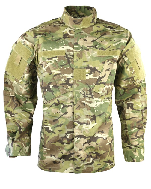 Рубашка тактическая Kombat UK Assault Shirt ACU Style XXXL Мультикам (1000-kb-asacus-btp-xxxl) - изображение 2