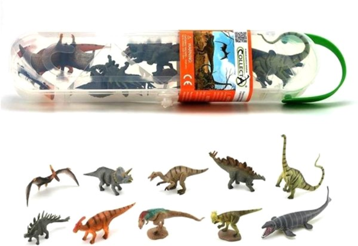 Zestaw figurek Collecta Mini Dinosaur 1 10 szt (4892900011011) - obraz 1
