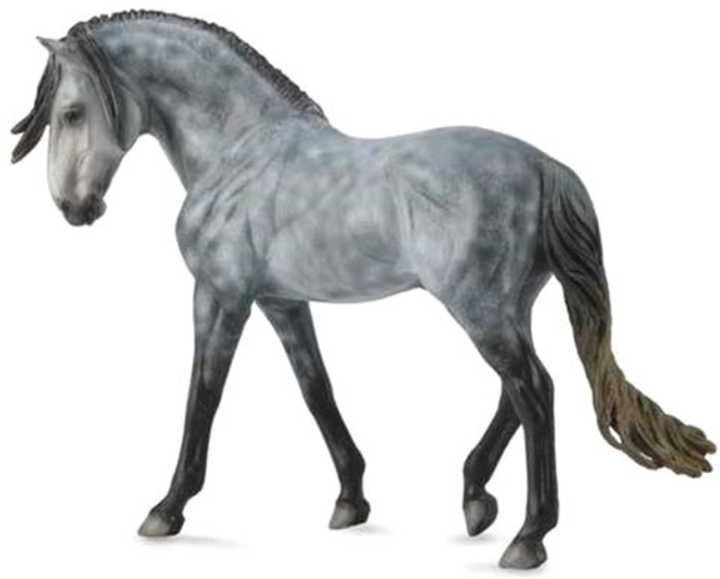 Фігурка Collecta Andalusian Stallion Gray 24 см (4892900895550) - зображення 1