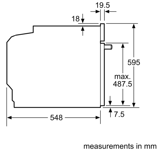 Духова шафа електрична Bosch Serie 8 HBG7341B1 - зображення 9