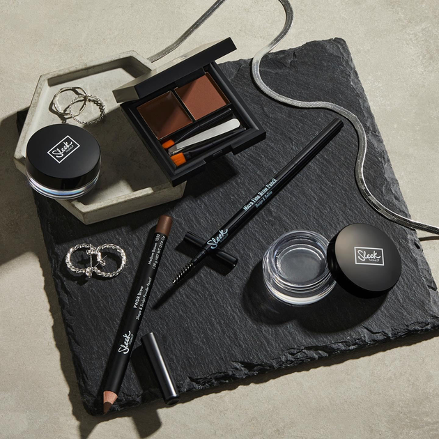 Набір для брів Sleek MakeUP Brow Kit Dark Brow 3.8 г (5029724132441) - зображення 3