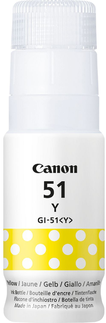 Tusz Canon GI-51Y Yellow (4548C001) - obraz 1