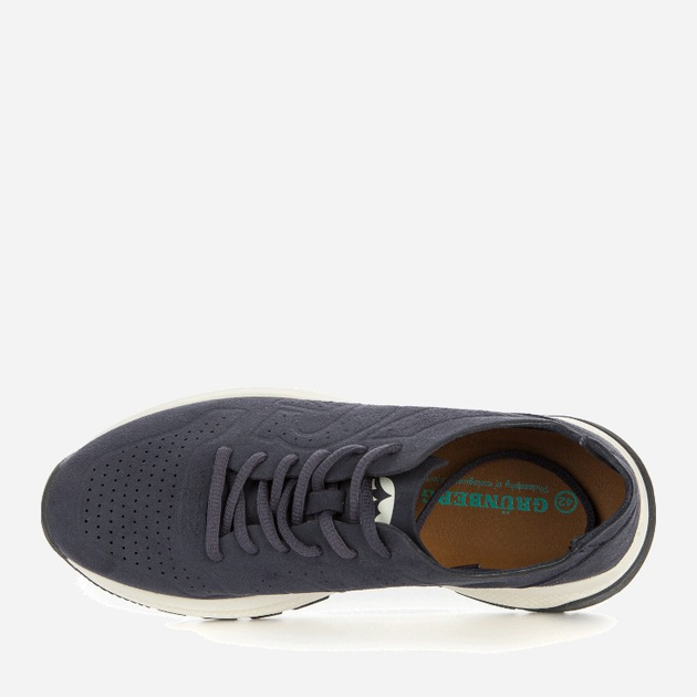 Sneakersy męskie Grunberg 147194/10-01E 46 31 cm Ciemnogranatowe (4255679954079) - obraz 4