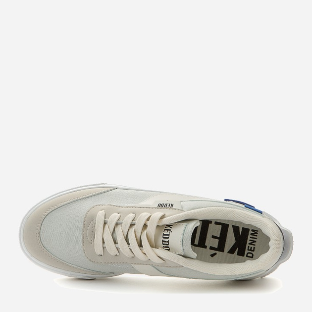 Чоловічі кеди низькі Keddo Denim 847879/01-03E 42 27.5 см Сірі (4255679927844) - зображення 3