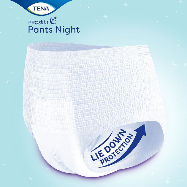 Majtki urologiczne Tena Pants ProSkin Night Super L 10 szt (7322541214672) - obraz 2