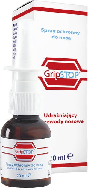 Spray do nosa Vitamed Grip Stop 20 ml (8034125180103) - obraz 1