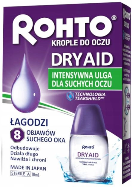 Krople do oczu Rohto Dry Aid 10 ml (4987241169825) - obraz 1