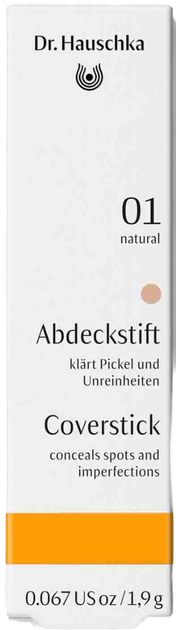 Korektor do twarzy Dr. Hauschka Coverstick 01 Natural 2 g (4020829095014) - obraz 2