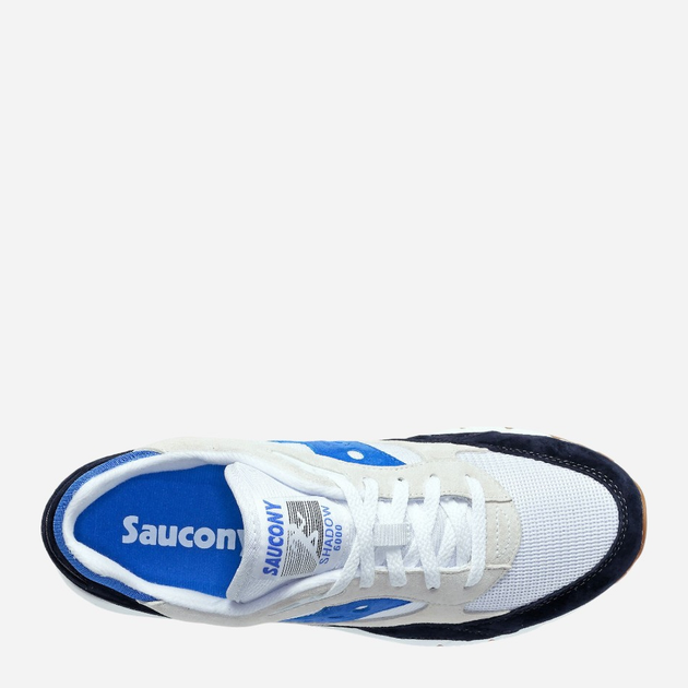 Buty sportowe męskie Saucony Shadow 6000 S70441-44 41 (8US) 26 cm Biały/Granatowy (195019027725) - obraz 4