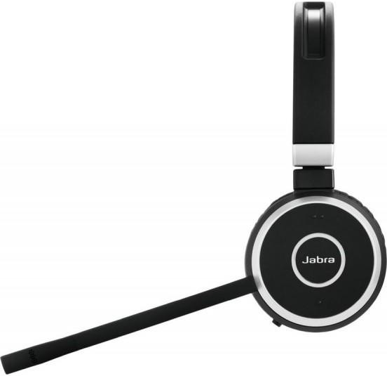 Бездротові навушники Jabra Evolve 65 / Bluetooth 4.2 / До 15 днів в режимі очікування / Чорні Б/В - Фото 4 Бездротові навушники Jabra Evolve 65 / Bluetooth 4.2 / До 15 днів в режимі очікування / Чорні Б/В - зображення 4