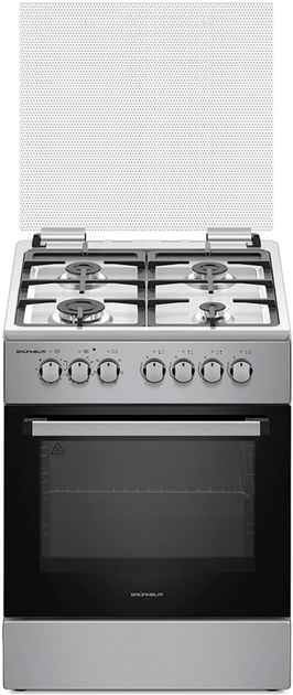 Плита газовая с электрической духовкой Grunhelm F66234I (BP133514) - изображение 2