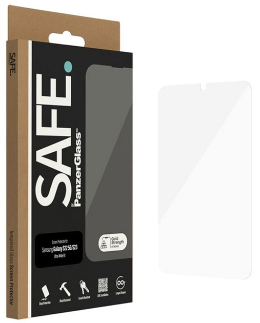 Szkło hartowane Panzer Glass Ultra-Wide Fit do Samsung Galaxy S22/S23 Clear (5711724950971) - obraz 3