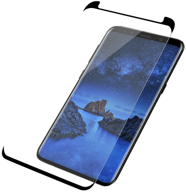 Szkło hartowane PanzerGlass Case Friendly do Samsung Galaxy S9 Black (5711724071423) - obraz 1
