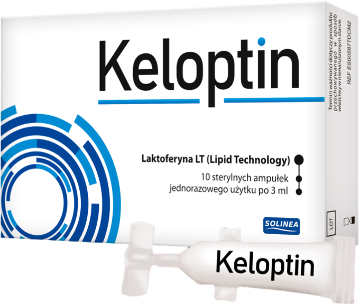 Крем для лікування пігментації Solinea Keloptin 10 шт х 3 мл (5907572580211) - зображення 1