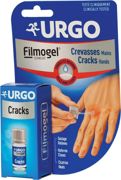 Гель от царапин и трещин на коже Urgo Cracks Hands & Feet 3.25 мл (3546895517263) - изображение 1