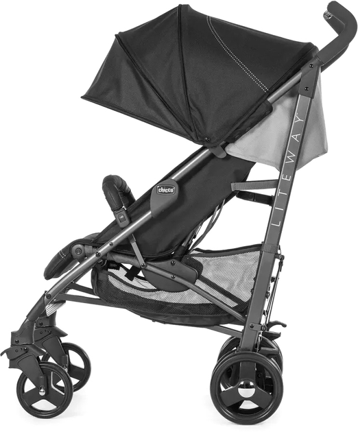 Wózek spacerowy dla dzieci Chicco Stroller Lite Way Jet Black (8058664091652) - obraz 2