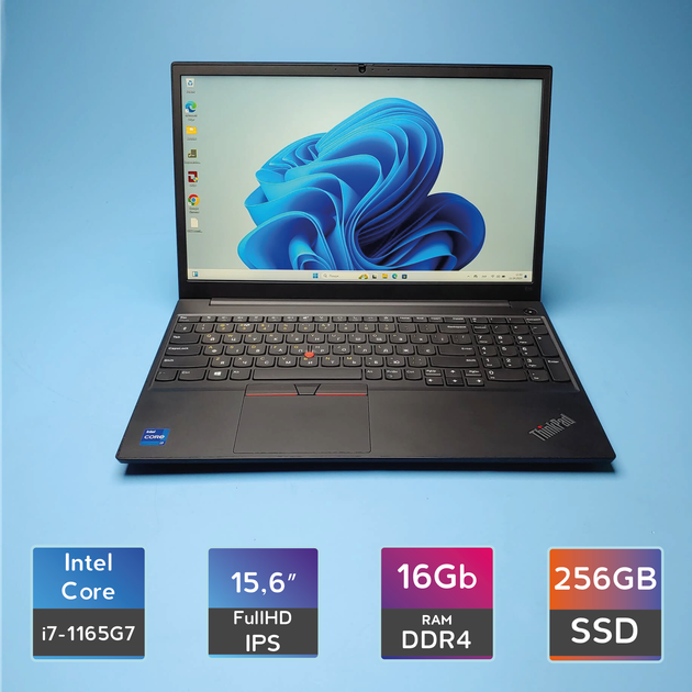 Ноутбук Lenovo ThinkPad E15 Gen 2 (i7-1165G7/RAM 16GB DDR4/SSD