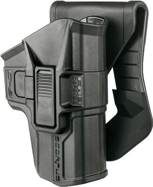 Кобура FAB Defense Scorpus для Glock 9 мм Черная - изображение 2