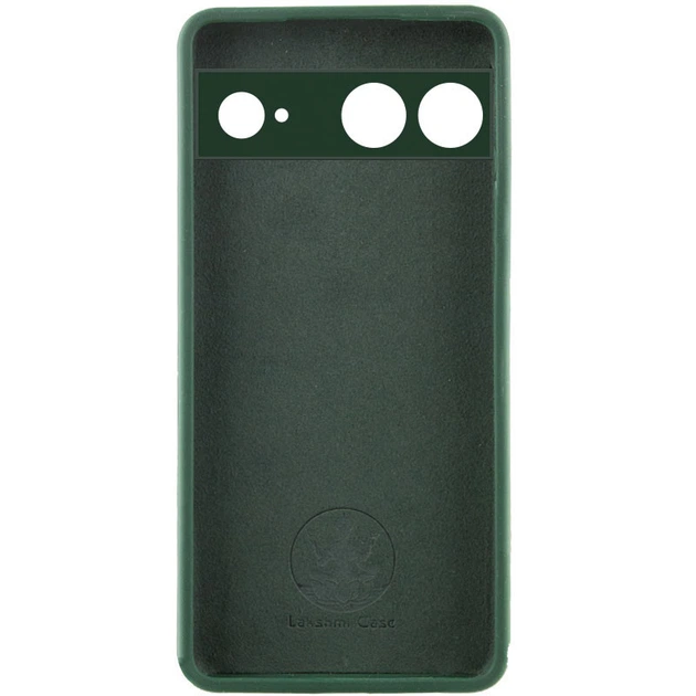 Чохол Silicone Cover Lakshmi Full Camera (AA) для Google Pixel 7 Зелений / Dark green - Фото 2 Чохол Silicone Cover Lakshmi Full Camera (AA) для Google Pixel 7 Зелений / Dark green - зображення 2