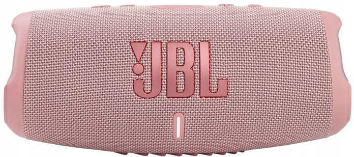 Głośnik przenośny JBL Charge 5 Bluetooth Różowy (6925281982149) - obraz 1