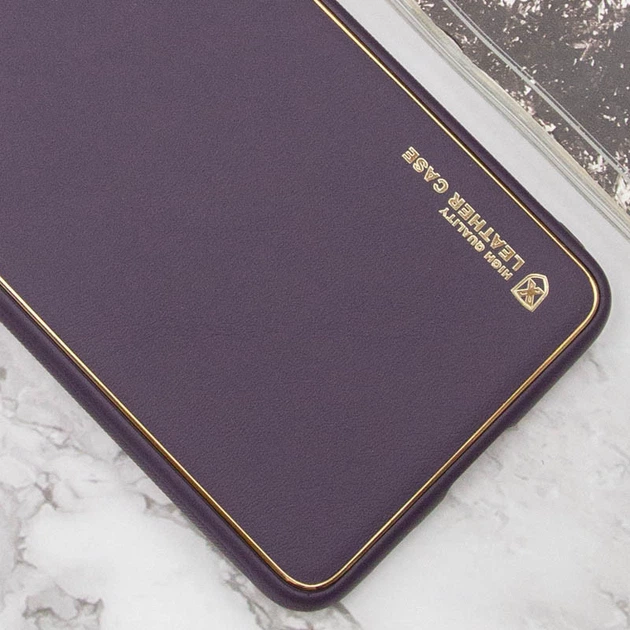 Шкіряний чохол Xshield для Samsung Galaxy A05 Фіолетовий / Dark Purple - зображення 2