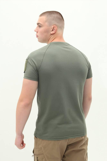 Футболка Combat олива тактическая S XL - изображение 2