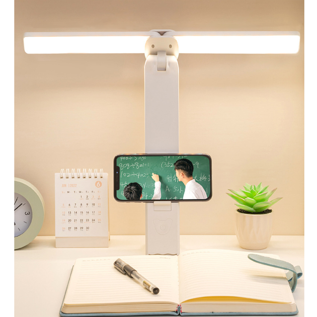 Лампа настольная аккумуляторная FL-2 5W DIM 1200mAh + USB белая/220V ...