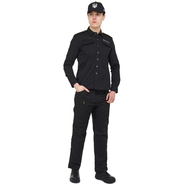 Костюм тактический (рубашка и брюки) Military Rangers ZK-SU1129 L Черный - изображение 2