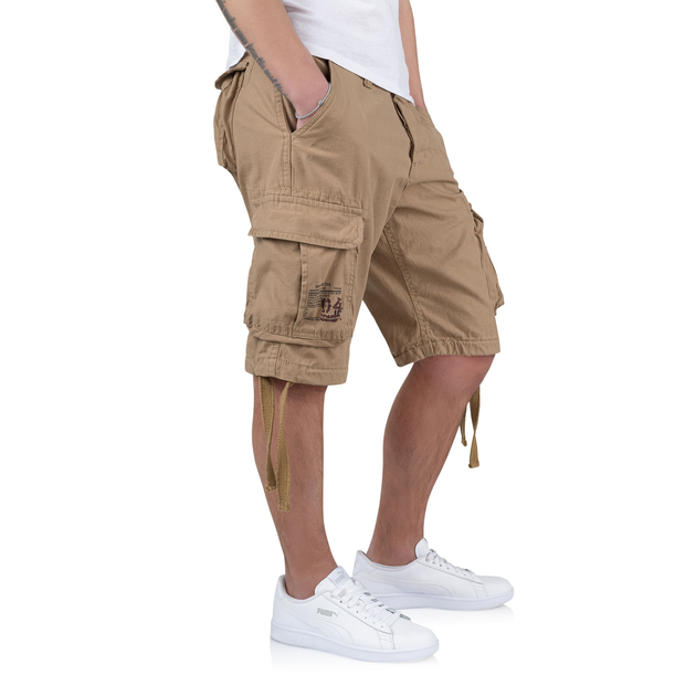 Шорты AIRBORNE VINTAGE SHORTS 2XL Beige - изображение 2