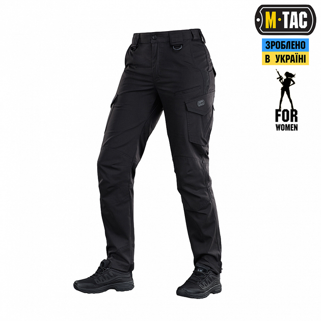 Штани M-Tac Aggressor Lady Flex Black 32/30 - зображення 1