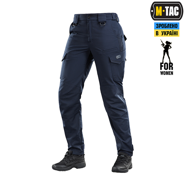 Штани M-Tac Aggressor Lady Flex Dark Navy Blue 34/34 - зображення 1