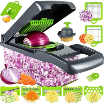 Овощерезка Nicer Dicer 25 предметів XPRO чорний (43831-_394) - Фото 3 Овощерезка Nicer Dicer 25 предметів XPRO чорний (43831-_394) - зображення 3