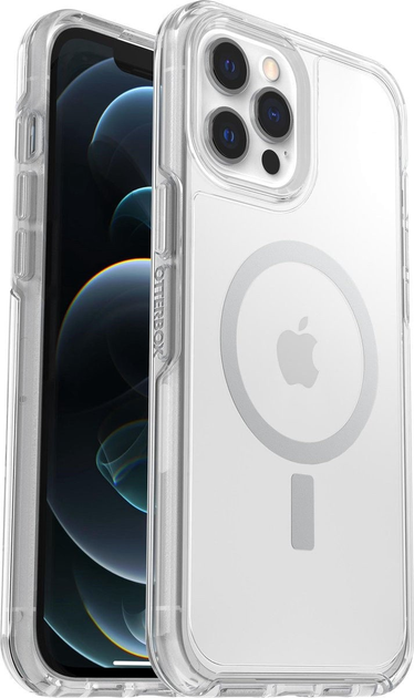Etui Otterbox Symmetry Plus do Apple iPhone 12 Pro Max Clear (840104263655) - obraz 1