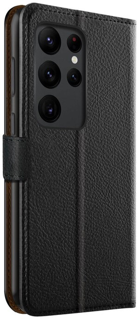 Etui z klapką Xqisit NP Slim Wallet Selection Anti Bac do Samsung Galaxy S23 Ultra Black (4029948606392) - obraz 2