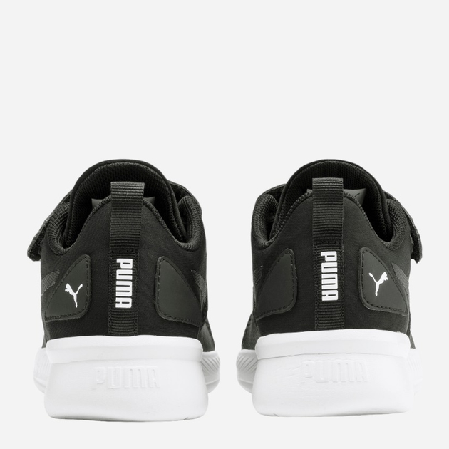 Buty sportowe chłopięce na rzepy Puma Flyer Runner V Ps 192929-01 32 Czarne (4060981166887) - obraz 4